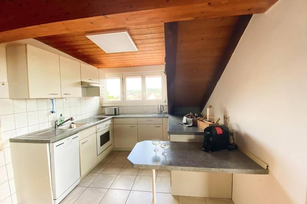 *Dreilaendereck* Wifi+ Balkon+Garage Basel Mulhouse Apartamento Maulburg Exterior foto